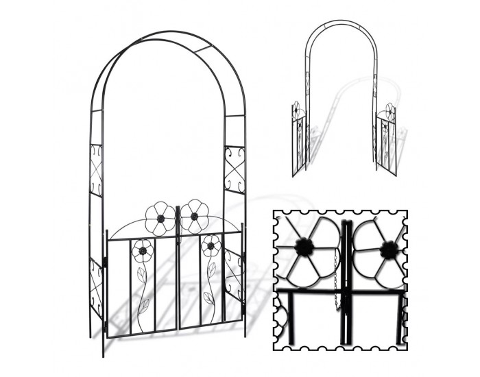 Градинска арка – врата -