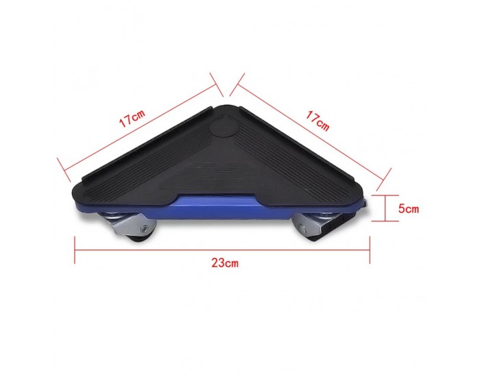 Комплект за транспортиране на мебели – повдигащ лост и ъгли на колелца -