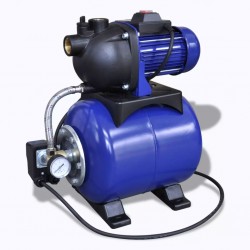 Градинска водна помпа, електрическа, синя, 1200W - Инструменти, Аксесоари за градината