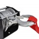Електрическа лебедка 12 V, 1360 кг, монтажна планка - Електрическа лебедка 12 V, 1360 кг, монтажна планка -