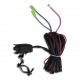 Електрическа лебедка 12 V, 1360 кг, монтажна планка - Електрическа лебедка 12 V, 1360 кг, монтажна планка -