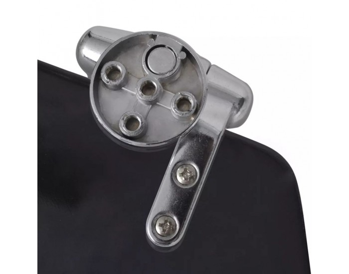 Sonata Тоалетна седалка МДФ капак с плавно затваряне изчистена черна -