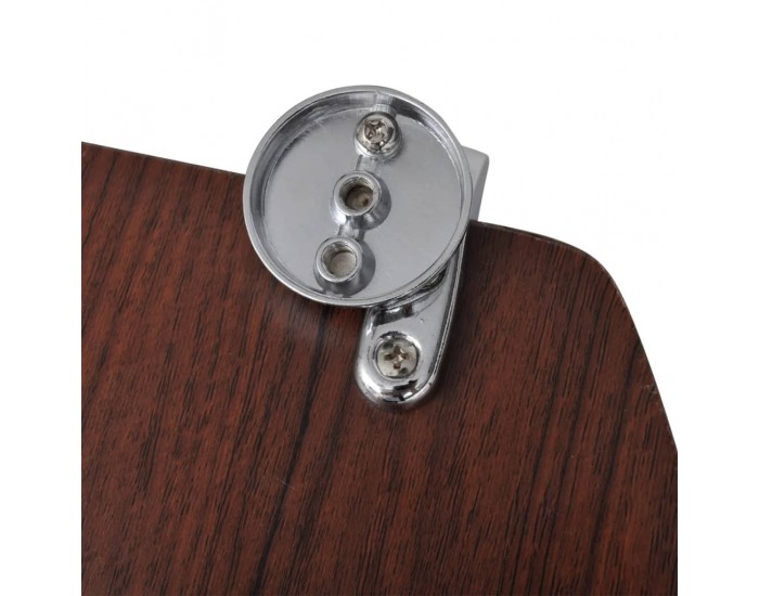 Sonata Тоалетна седалка МДФ капак нормално затваряне изчистена кафява -