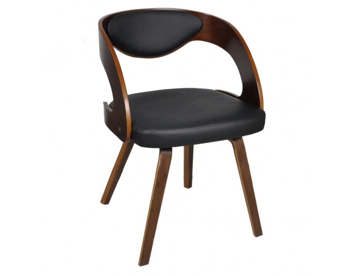 Sonata Трапезни столове, 4 бр, дървена рамка, кафяви -