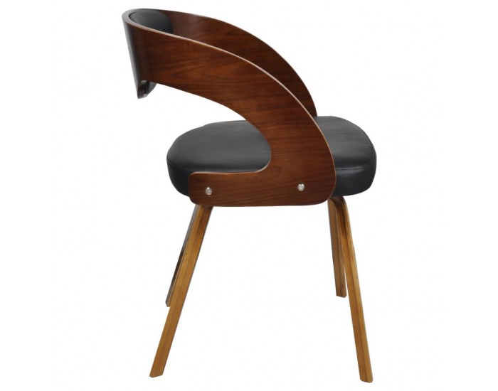 Sonata Трапезни столове, 4 бр, дървена рамка, кафяви -