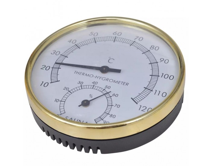 Сауна аксесоари − кофа, лъжица, часовник, термохигрометър -