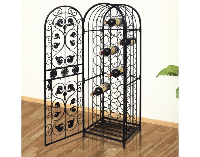 Sonata Метална стойка за вино, за 45 бутилки -