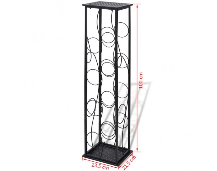 Sonata Метална стойка за вино, за 8 бутилки -