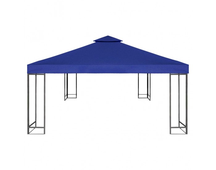 Sonata Покривало за шатра, резервно, тъмно синьо, 310 гр/м², 3х3 м -
