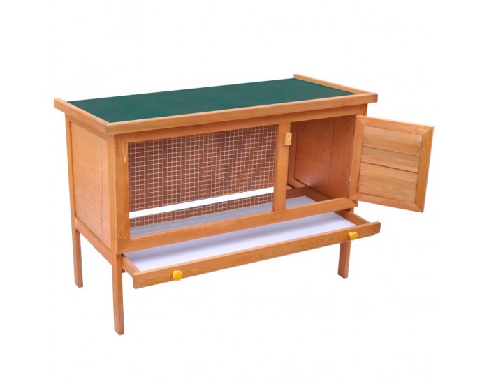 Sonata Външна клетка за зайци/други малки животни, 1 отделение, дърво -