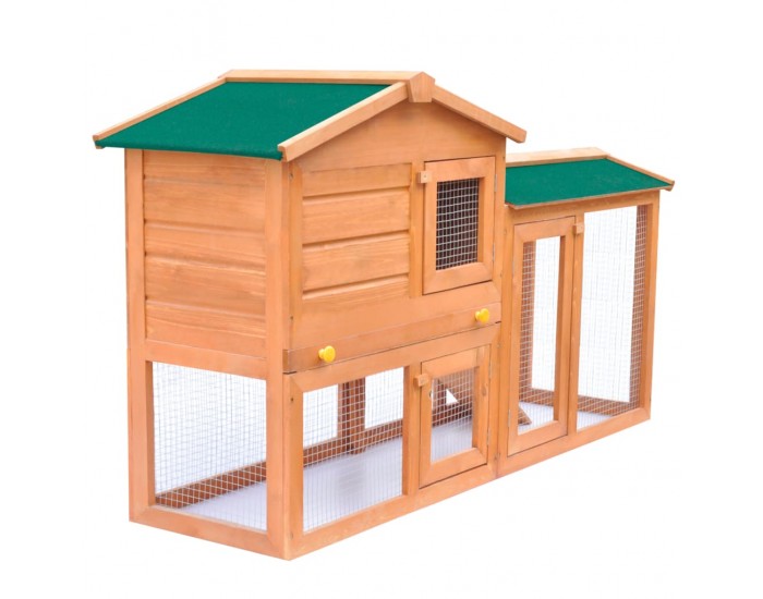 Sonata Външна голяма клетка за зайци/други малки животни, дърво -