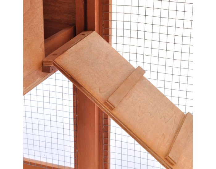 Sonata Външна голяма клетка за зайци/други малки животни, дърво -