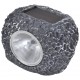 Соларни LED спот лампи с форма на камък – 12 бр. -