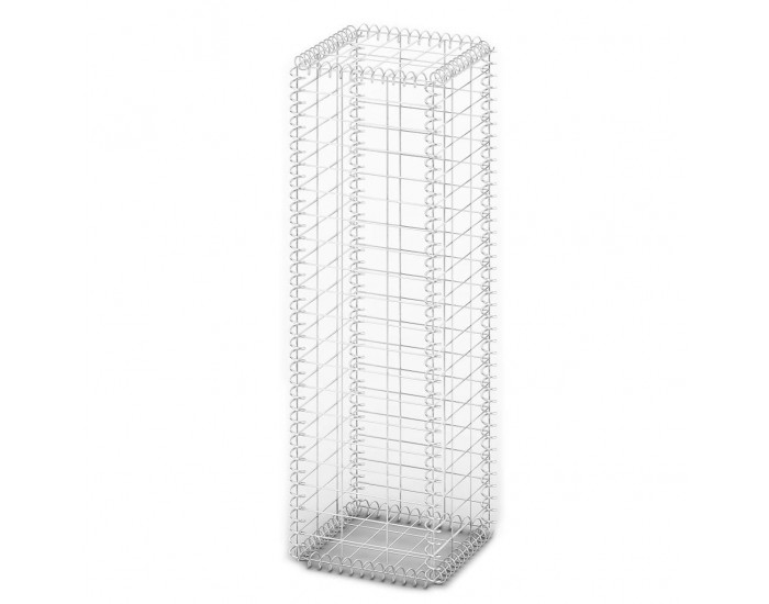 Sonata Габион кошница с капаци, поцинкована тел, 100x30x30 см -