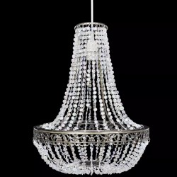 Кристален полилей, 36.5 х 46 см - Лампи за таван