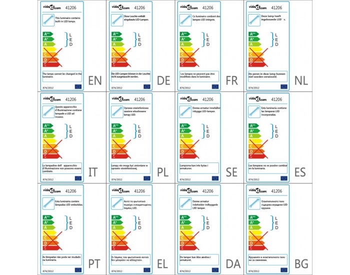 Sonata LED потопяема лампа с батерии RGB 32 см - Sonata LED потопяема лампа с батерии RGB 32 см -
