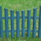 Ниска ограда, 17 части, обща дължина 10 м., зелена -
