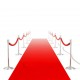 Червен Sonata дебел килим с тежест от 400 гр/м², 1 х 20 метра -