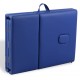 Алуминиева масажна кушетка с 4 зони, цвят: син -