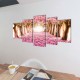 Декоративни панели за стена Черешов цвят, 100 x 50 см -