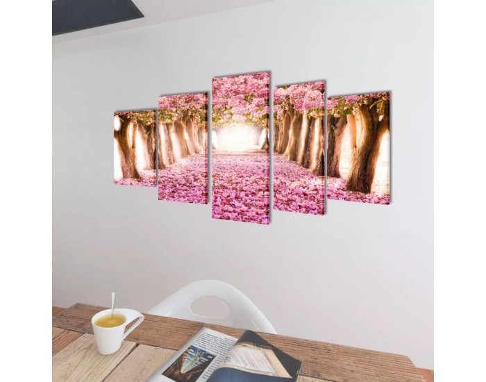 Декоративни панели за стена Черешов цвят, 200 x 100 см -