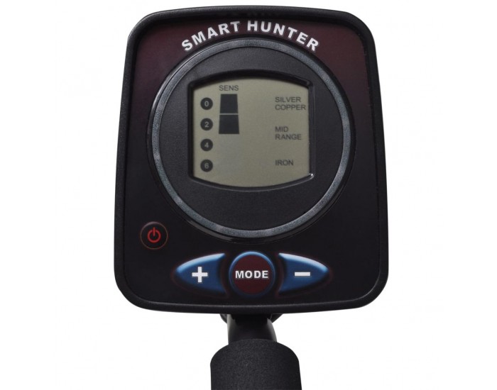 Sonata Металдетектор, 21 см, дълбочина на търсене 300 см, LCD дисплей -