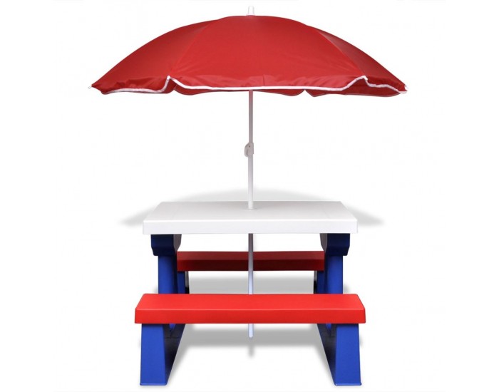 Sonata Детска пикник маса с чадър -