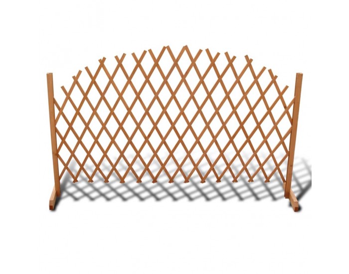 Разтегателна ограда от върба, 180 x 100 см -