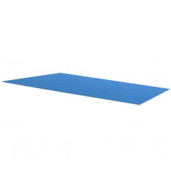 Правоъгълно покривало за басейн 549 x 274 см, полиетилен, син цвят - Градина