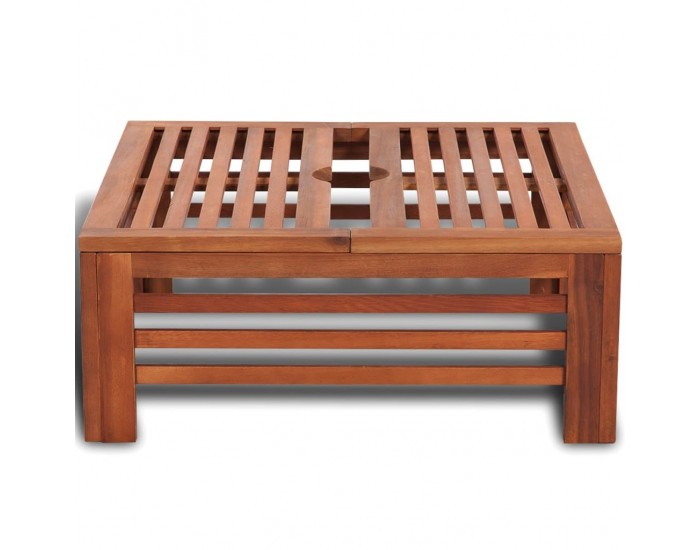 Дървено покритие на стойка за чадър -