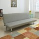 Sonata Разтегателен диван, сив, полиестер -