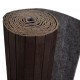 Sonata Параван за стая, тъмно кафяв бамбук, 250x195 см -