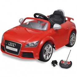 Audi TT RS детска кола с дистанционно управление червена - Сравняване на продукти