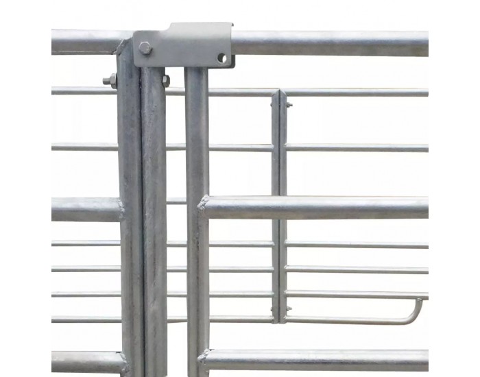 Sonata 4-панелна кошара за овце, поцинкована стомана, 183 x 183 x 92 см -