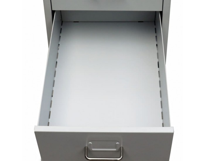 Sonata Шкаф картотека с 5 чекмеджета, сив, 68,5 см, стомана -
