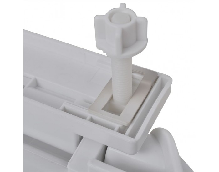 Sonata Тоалетна седалка с плавно затваряне, бяла, овална -