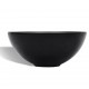 Керамична кръгла мивка за баня, черна -
