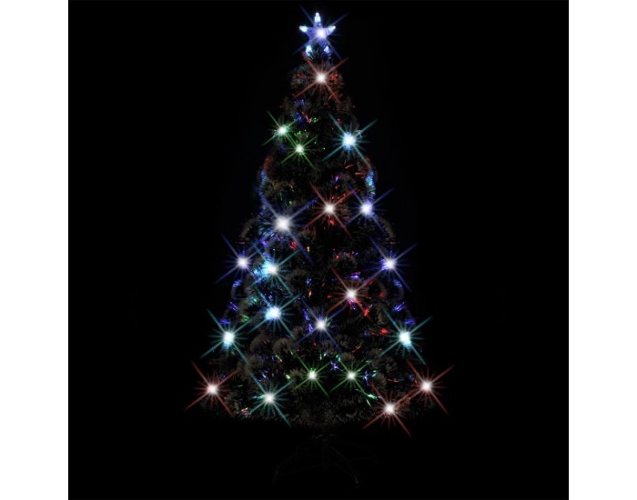 Sonata Изкуствено коледно дърво със стойка/LED, 150 см, 170 клона -