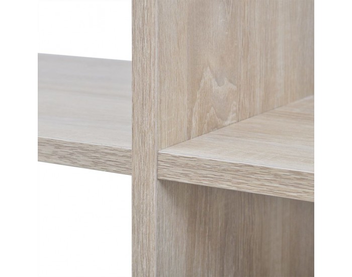 Sonata Стълбовидна библиотека/полица 107 см, цвят дъб -