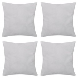 Sonata Калъфки за възглавници, 4 бр, памук, 50 x 50 см, бели - Мека мебел