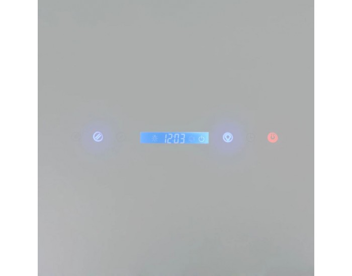Sonata абсорбатор със сензорен дисплей, 900 мм, бял цвят -