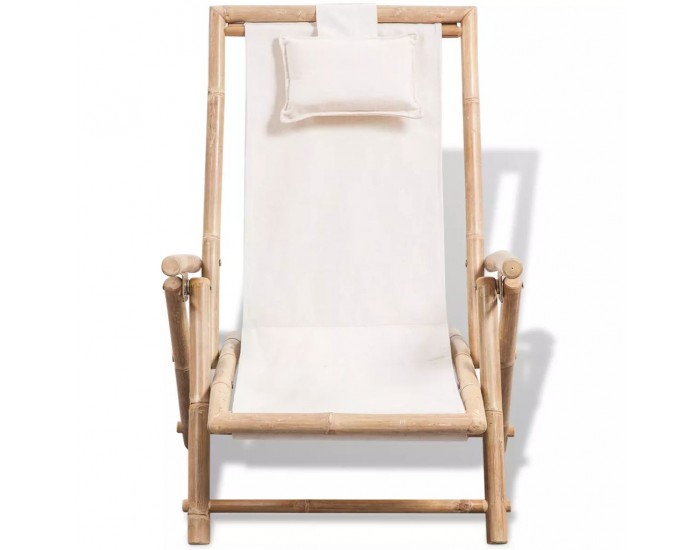 Sonata Плажен стол, бамбук -