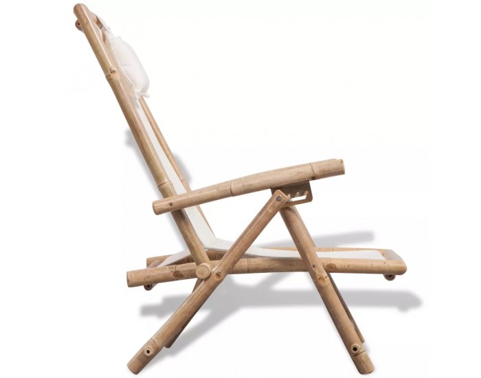 Sonata Плажен стол, бамбук -