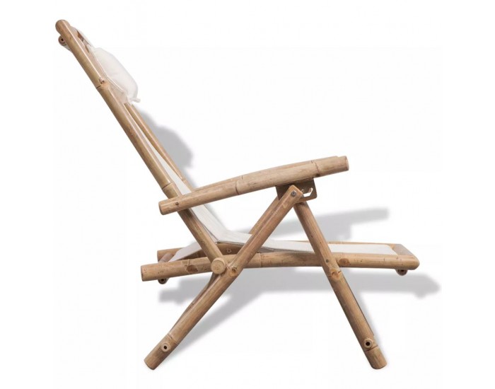 Sonata Плажен стол, бамбук -