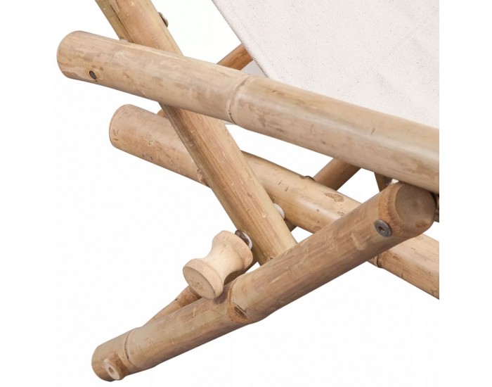 Sonata Плажен стол, бамбук -