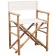 Sonata Сгъваем режисьорски стол, 2 бр, бамбук и плат -