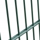 Sonata Ограда врата, стомана, зелена, 106х150 см -