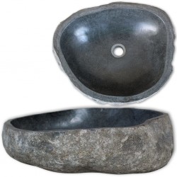 Sonata Овална мивка от речен камък, 30-37 см - Мивки и Смесители