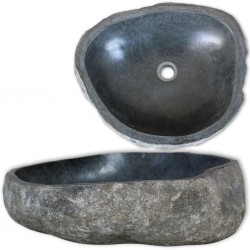 Sonata Овална мивка от речен камък, 46-52 см - Мивки и Смесители