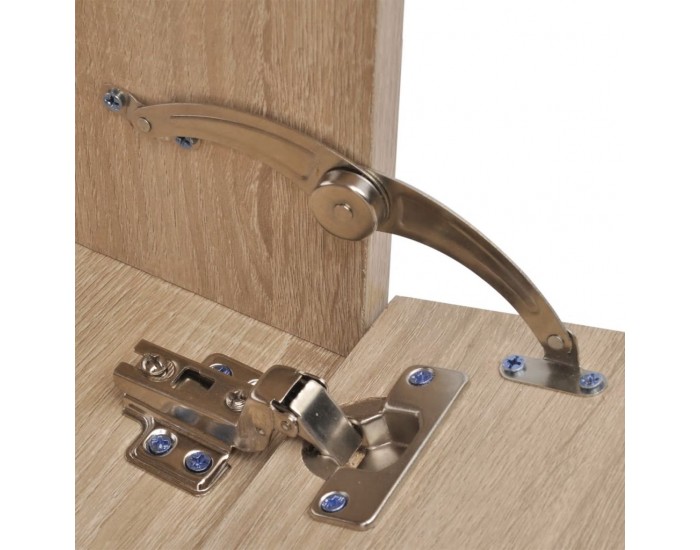 Sonata комплект мебели за баня от 8 части и мивки, бежов цвят -